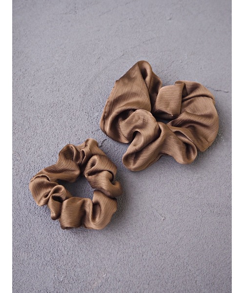 JUMELLE（ジュメロ）の「セットシュシュ（シュシュ・レディース・ホワイト/ブラウン・FREE）」の11枚目の写真