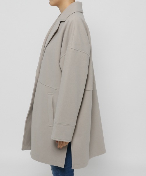 LOWRYS FARM(ローリーズファーム)の「ウールライクボックスジャケット 952581(テーラードジャケット・レディース・ブラウン/ブルー/グリーン/アイボリー・FREE)」の7枚目の写真