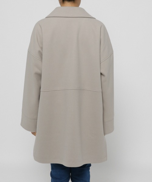 LOWRYS FARM(ローリーズファーム)の「ウールライクボックスジャケット 952581(テーラードジャケット・レディース・ブラウン/ブルー/グリーン/アイボリー・FREE)」の15枚目の写真