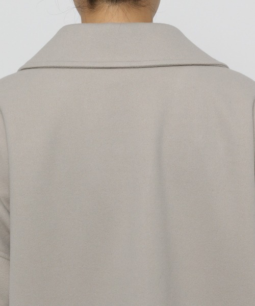 LOWRYS FARM(ローリーズファーム)の「ウールライクボックスジャケット 952581(テーラードジャケット・レディース・ブラウン/ブルー/グリーン/アイボリー・FREE)」の16枚目の写真