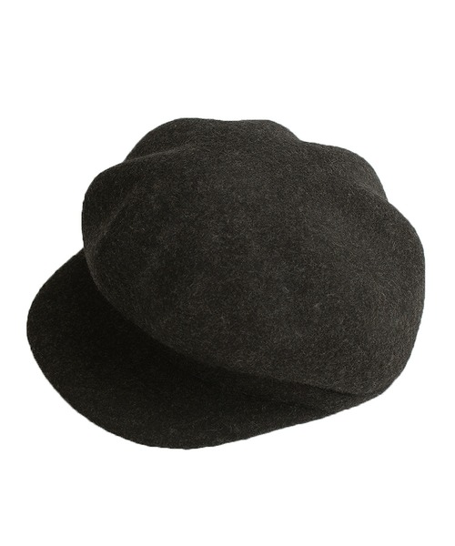 14+(イチヨンプラス)の「ポコポコフエルトキャスケット(キャスケット・レディース・ブラック/キャメル/チャコールグレー・FREE)」の18枚目の写真