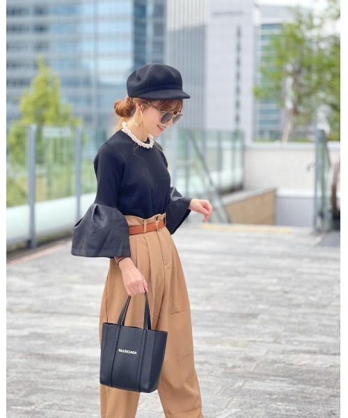 14+(イチヨンプラス)の「ポコポコフエルトキャスケット(キャスケット・レディース・ブラック/キャメル/チャコールグレー・FREE)」の6枚目の写真