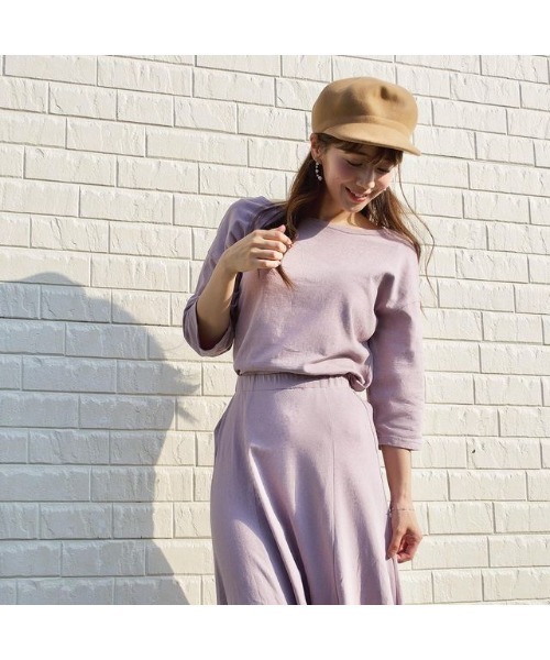 14+(イチヨンプラス)の「ポコポコフエルトキャスケット(キャスケット・レディース・ブラック/キャメル/チャコールグレー・FREE)」の12枚目の写真