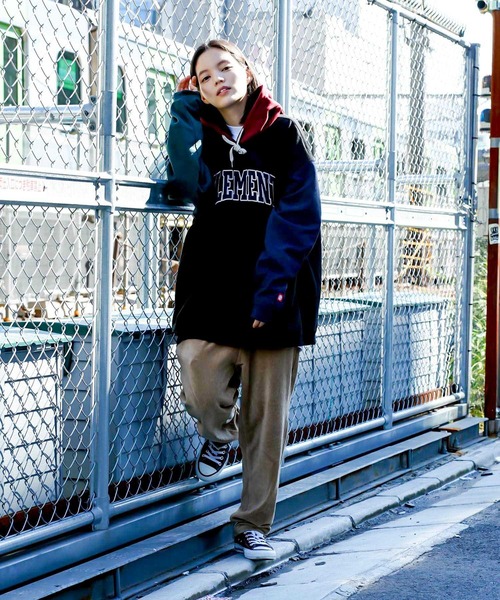 ELEMENT（エレメント）の「ELEMENT メンズ  92 BASE HOOD WR パーカー  【2021年秋冬モデル】/エレメントロゴプルオーバーパーカー（パーカー・メンズ・ブラック/マルチ/ベージュ・MEDIUM/LARGE/X-LARGE）」の17枚目の写真