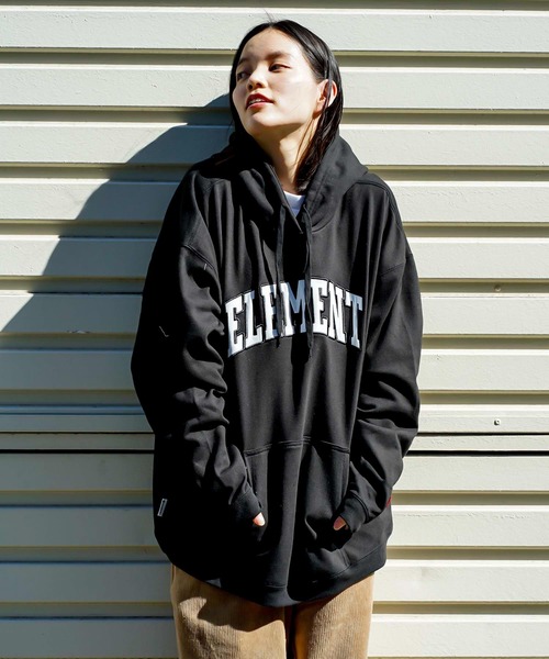 ELEMENT（エレメント）の「ELEMENT メンズ  92 BASE HOOD WR パーカー  【2021年秋冬モデル】/エレメントロゴプルオーバーパーカー（パーカー・メンズ・ブラック/マルチ/ベージュ・MEDIUM/LARGE/X-LARGE）」の22枚目の写真