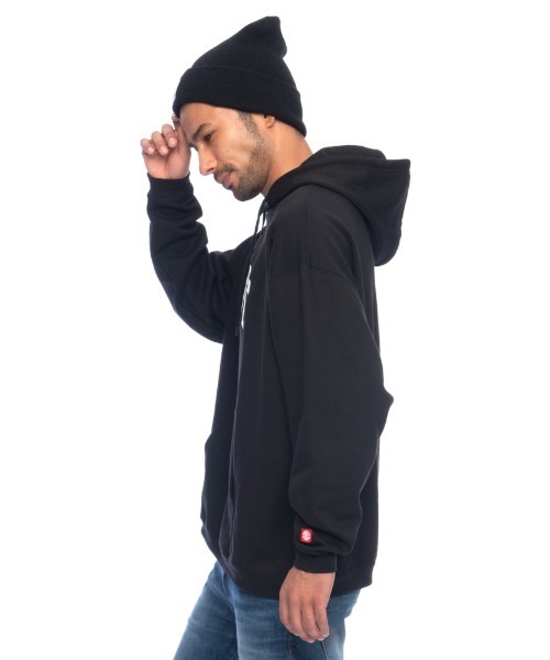 ELEMENT（エレメント）の「ELEMENT メンズ  92 BASE HOOD WR パーカー  【2021年秋冬モデル】/エレメントロゴプルオーバーパーカー（パーカー・メンズ・ブラック/マルチ/ベージュ・MEDIUM/LARGE/X-LARGE）」の7枚目の写真