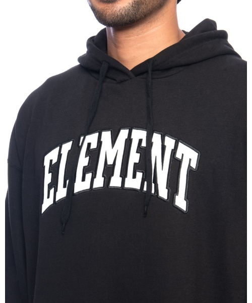 ELEMENT（エレメント）の「ELEMENT メンズ  92 BASE HOOD WR パーカー  【2021年秋冬モデル】/エレメントロゴプルオーバーパーカー（パーカー・メンズ・ブラック/マルチ/ベージュ・MEDIUM/LARGE/X-LARGE）」の9枚目の写真