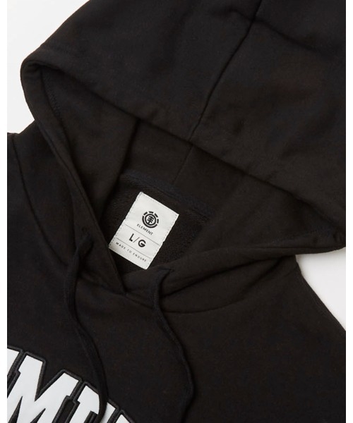 ELEMENT（エレメント）の「ELEMENT メンズ  92 BASE HOOD WR パーカー  【2021年秋冬モデル】/エレメントロゴプルオーバーパーカー（パーカー・メンズ・ブラック/マルチ/ベージュ・MEDIUM/LARGE/X-LARGE）」の12枚目の写真