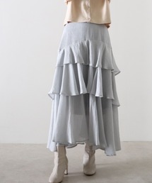 Cheek | 楊柳ティアードスカート(スカート)