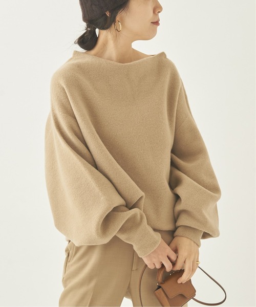 plage（プラージュ）の「【R’IAM】FEMININE ニット◆（ニット/セーター・レディース・ホワイト/ベージュ/ブルー・FREE）」の2枚目の写真