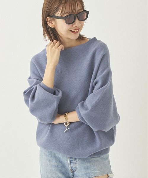 plage（プラージュ）の「【R’IAM】FEMININE ニット◆（ニット/セーター・レディース・ホワイト/ベージュ/ブルー・FREE）」の20枚目の写真