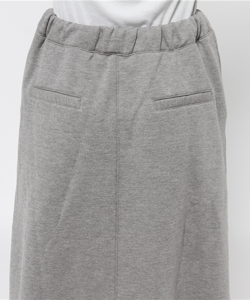 DISCOAT（ディスコート）の「【Discoat】裏起毛ロングスカート（スカート・レディース・グレー/ブラック・ﾌﾘ-）」の7枚目の写真