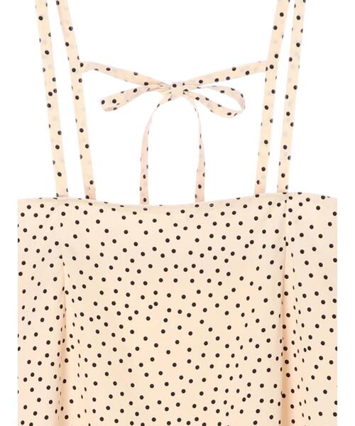 SLURR(スラ―)の「【大きいサイズ】ドットフリルマーメイドスカート(スカート・レディース・ライトベージュ/ブラック・LARGE)」の22枚目の写真