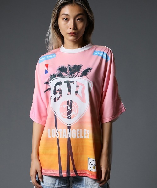 STUD MUFFIN(スタッドマフィン)の「mt7534-ハイゲージスムース STD TEAM GAMEシャツ(Tシャツ/カットソー・メンズ・ホワイト/ブラック・2/3)」の12枚目の写真