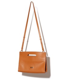 nana-nana/ナナナナ A4 RECYCLED LEATHER ショルダーバッグ リサイクルレザー