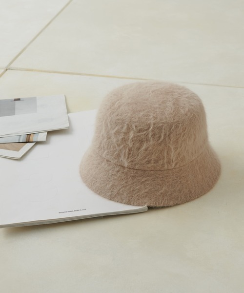 COLONY 2139（コロニートゥーワンスリーナイン）の「シャギーボーラーハット（ハット・レディース・ブラック/モカ/ベージュ・FREE）」の2枚目の写真