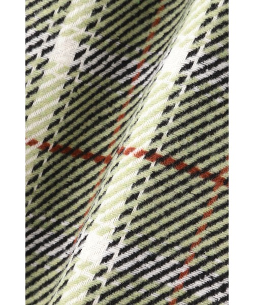 ROSE BUD（ローズバッド）の「チェックチェスターコート（チェスターコート・レディース・ブラック/グリーン・FREE）」の6枚目の写真