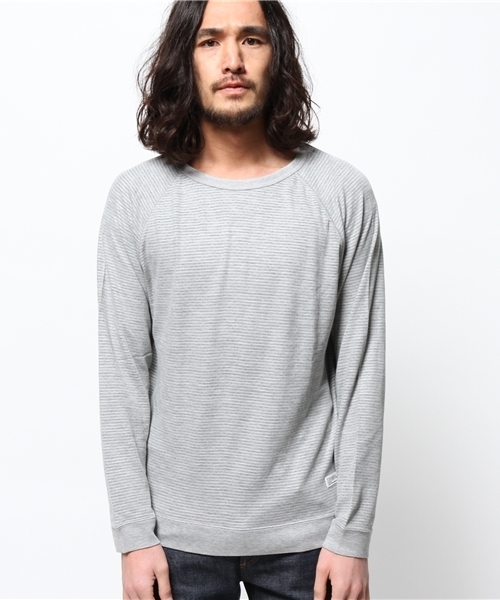 OUTLET(アウトレット)の「【Ciaopanic】接結ボーダーリバーシブルC/N(Tシャツ/カットソー・メンズ・ネイビー/グレー・MEDIUM/LARGE)」の3枚目の写真