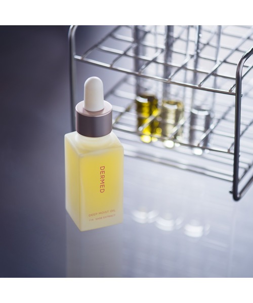 DERMED(デルメッド)の「デルメッド ディープモイスト オイル 30mL Cosmos Natural(約3~5ヶ月分)(美容液/オイル/クリーム・レディース・ホワイト・SMALL)」の3枚目の写真