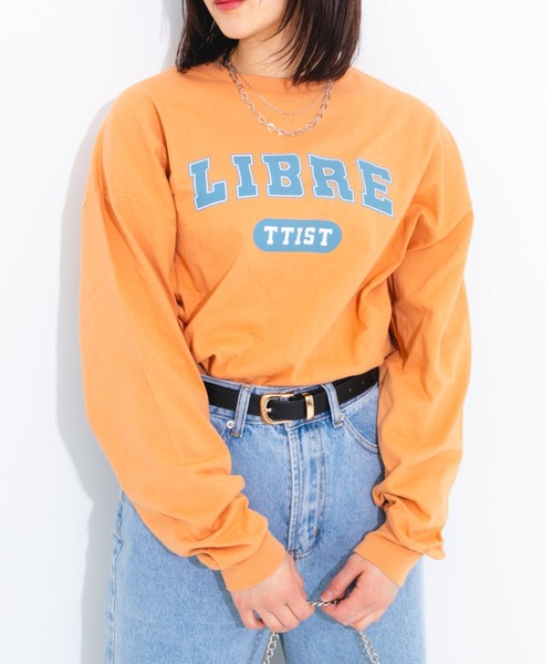 nemne store（ネンネストア）の「ロゴアソートプリントロンＴ（Tシャツ/カットソー・レディース・ブルー系その他/オレンジ系その他/グリーン系その他/ホワイト系その他/ホワイト系その他2/ホワイト系その他3・フリー）」の8枚目の写真