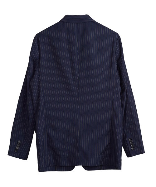 NO ID.(ノーアイディ)の「mj8402-ピークドラペル2B-JKT ジャケット(テーラードジャケット・メンズ・チェック/ブラック/ネイビー・2/3/1)」の17枚目の写真