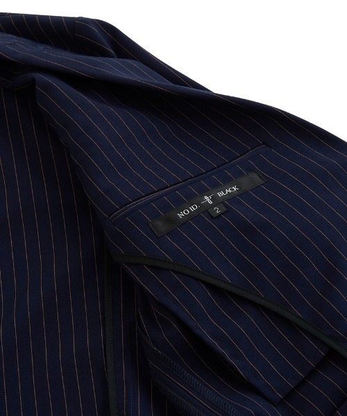 NO ID.(ノーアイディ)の「mj8402-ピークドラペル2B-JKT ジャケット(テーラードジャケット・メンズ・チェック/ブラック/ネイビー・2/3/1)」の21枚目の写真