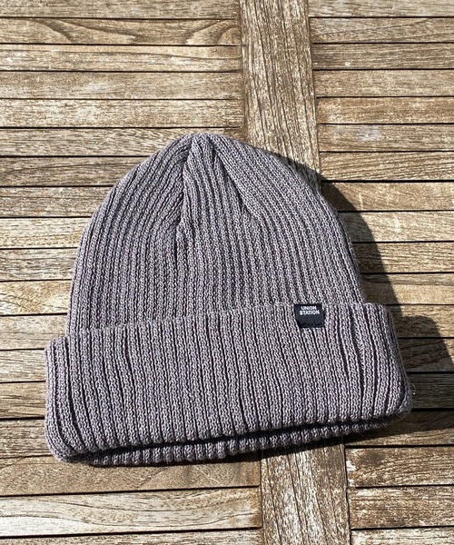 UNION STATION（ユニオンステーション）の「ワッチキャップ（ニットキャップ/ビーニー・メンズ・ブルー/ベージュ/グレー/ブラック・FREE）」の3枚目の写真