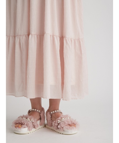 FURFUR ニットベストコンビブラウス新品 FURFUR（ファーファー）の「ニットベストコンビワンピース