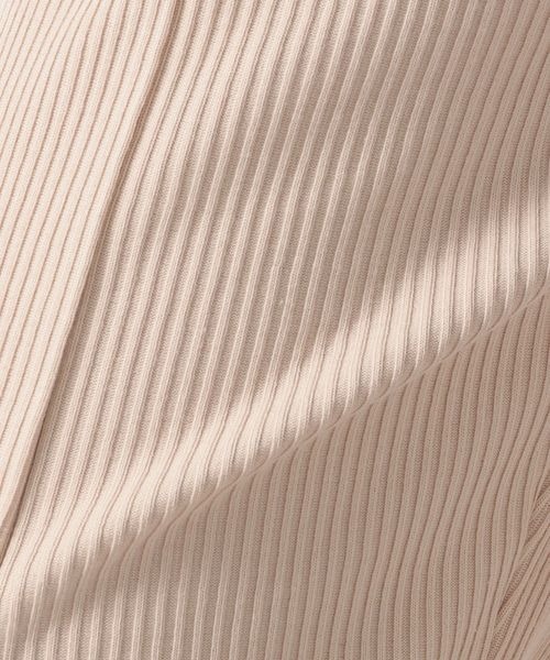 LOWRYS FARM(ローリーズファーム)の「セルフカットスリットリブパンツ 264134(その他パンツ・レディース・ブラック/パープル/グリーン/アイボリー・FREE/ショート)」の13枚目の写真