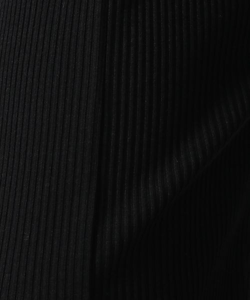 LOWRYS FARM(ローリーズファーム)の「セルフカットスリットリブパンツ 264134(その他パンツ・レディース・ブラック/パープル/グリーン/アイボリー・FREE/ショート)」の14枚目の写真