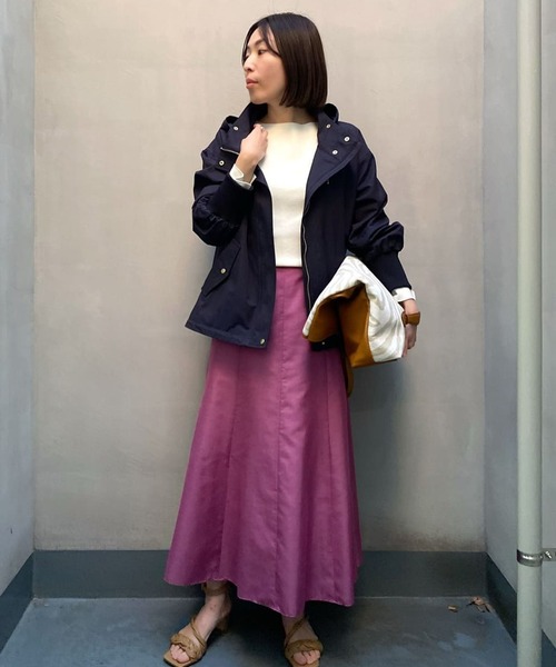 RIVE DROITE(リヴドロワ)の「ブライトローンスカート(スカート・レディース・ピンク/グリーン・38/36)」の17枚目の写真