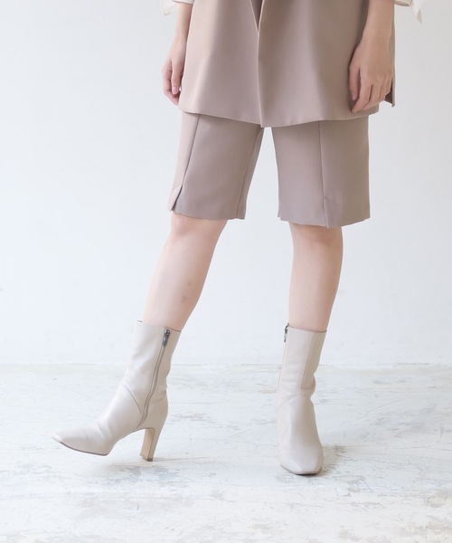 La SRIC（ラスリック）の「La SRIC / センタースリットショートPT【セットアップ可】（その他パンツ・レディース・ベージュ/ブルー/ブラック・38）」の9枚目の写真