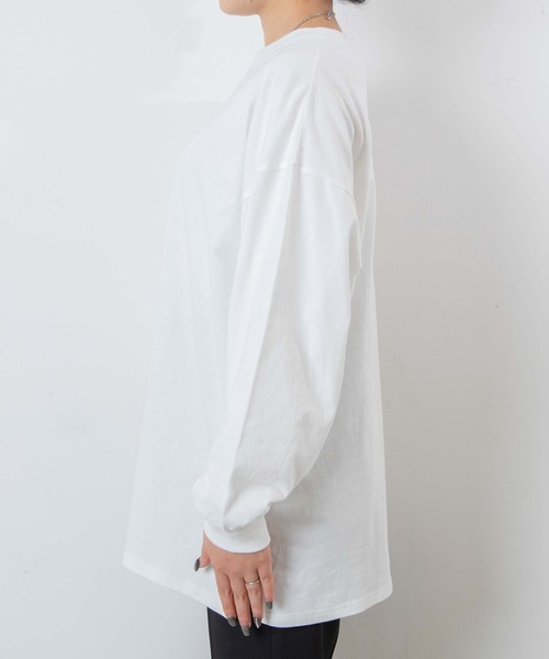 WEGO（ウィゴー）の「WEGO/無地ロンT（Tシャツ/カットソー・レディース・ホワイト・SMALL/MEDIUM）」の16枚目の写真
