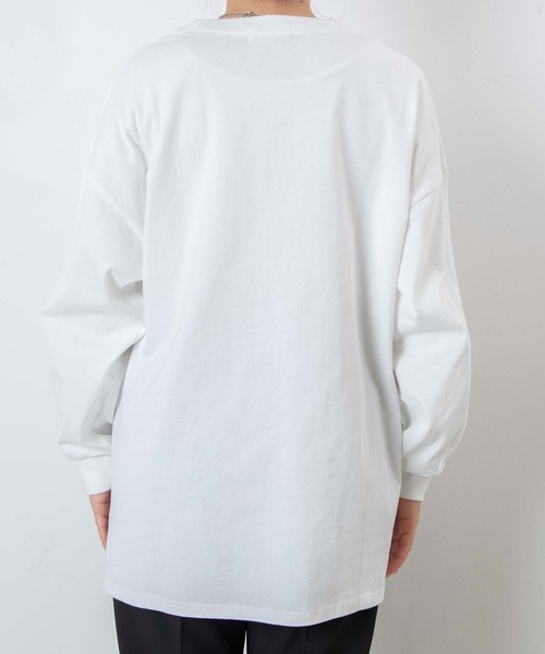 WEGO（ウィゴー）の「WEGO/無地ロンT（Tシャツ/カットソー・レディース・ホワイト・SMALL/MEDIUM）」の8枚目の写真