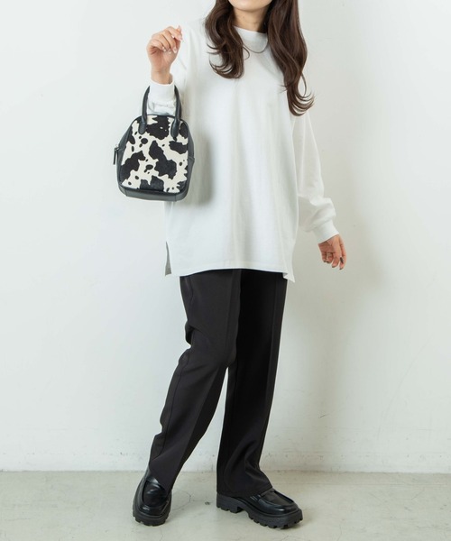 WEGO（ウィゴー）の「WEGO/無地ロンT（Tシャツ/カットソー・レディース・ホワイト・SMALL/MEDIUM）」の4枚目の写真