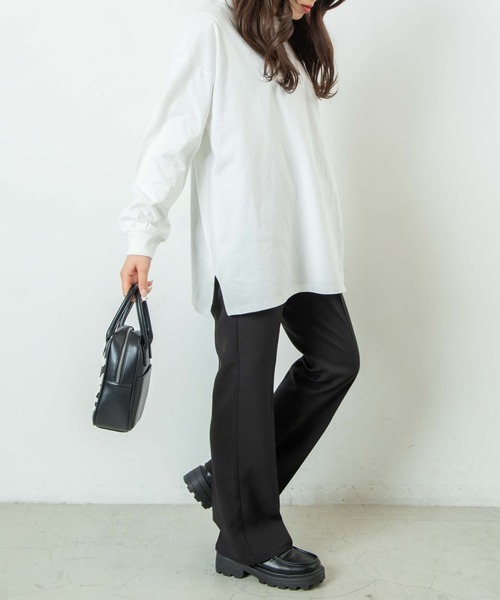 WEGO（ウィゴー）の「WEGO/無地ロンT（Tシャツ/カットソー・レディース・ホワイト・SMALL/MEDIUM）」の11枚目の写真