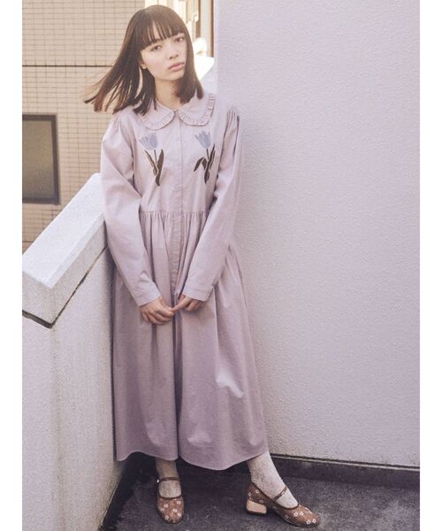 ブランド古着 シャツワンピース シャツワンピース Merry Jenny メリージェニー のファッション通販 Zozoused