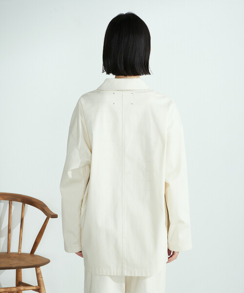 ONIGIRI（オニギリ）の「カバーオール（ブルゾン・レディース・カーキ/キナリ・MEDIUM/LARGE）」の11枚目の写真