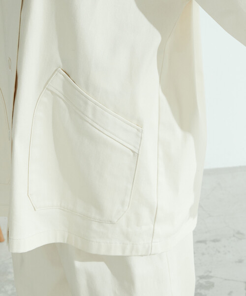 ONIGIRI（オニギリ）の「カバーオール（ブルゾン・レディース・カーキ/キナリ・MEDIUM/LARGE）」の18枚目の写真