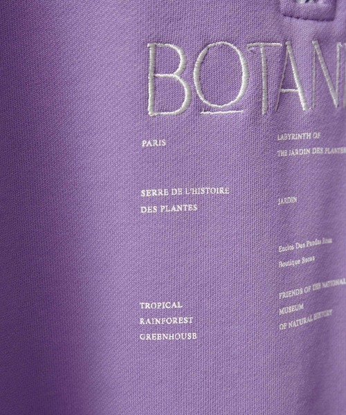 re_k by JUNRED（レクバイジュンレッド）の「【　re_k by JUNRED　】タイポグラフィックスタンドハーフジップバルーンスウェット（スウェット・メンズ・ホワイト/ラベンダー/チャコールグレー・S/L/LL/M）」の8枚目の写真