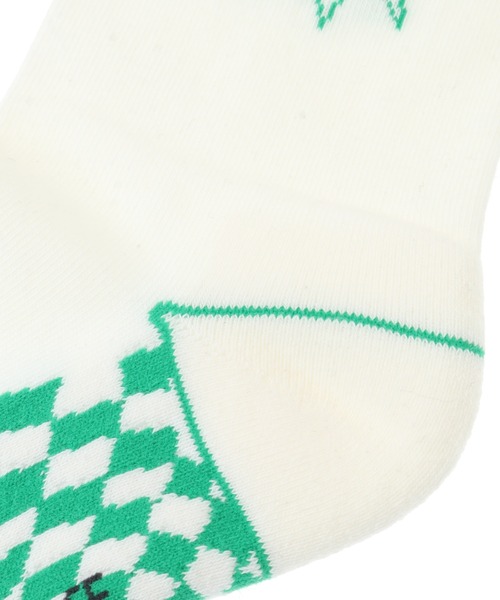 Candy Stripper（キャンディストリッパー）の「KERMIT THE FROG / ソックス（ソックス/靴下・レディース・ブラック/オフホワイト・FREE）」の6枚目の写真