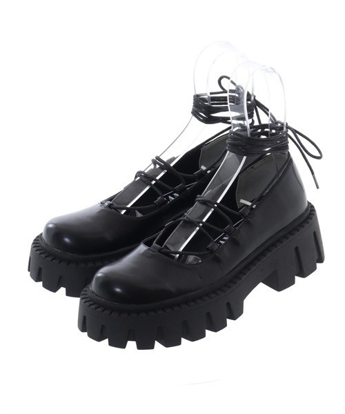 Candy Stripper（キャンディストリッパー）の「CANDY PLATFORM BALLERINA シューズ（その他シューズ・レディース・オフホワイト/シルバー/ブラック・M/L/S）」の16枚目の写真