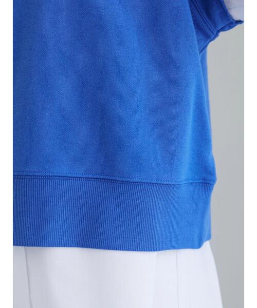 Green Parks(グリーンパークス)の「ショート丈ラグランベスト(ベスト・レディース・サックスブルー/ブルー/グリーン・FREE)」の12枚目の写真