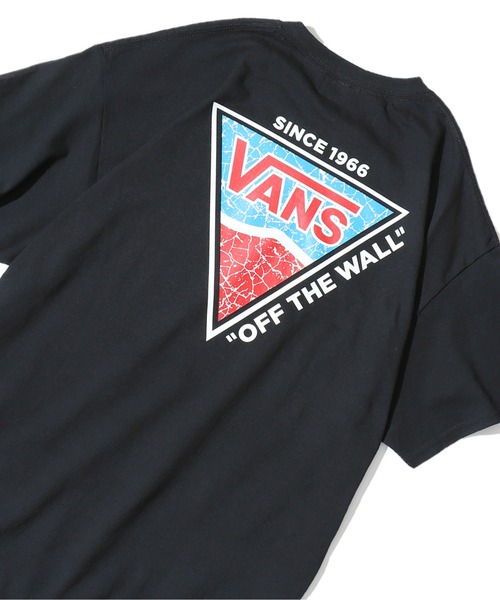 VANS（バンズ）の「VANS/ヴァンズ M TRIANGLE LOGO TEE  トライアングルロゴTシャツ 半袖（Tシャツ/カットソー・メンズ・ホワイト/ブラック/ベージュ・M/L/XL）」の17枚目の写真