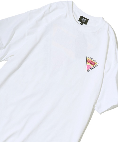 VANS（バンズ）の「VANS/ヴァンズ M TRIANGLE LOGO TEE  トライアングルロゴTシャツ 半袖（Tシャツ/カットソー・メンズ・ホワイト/ブラック/ベージュ・M/L/XL）」の13枚目の写真