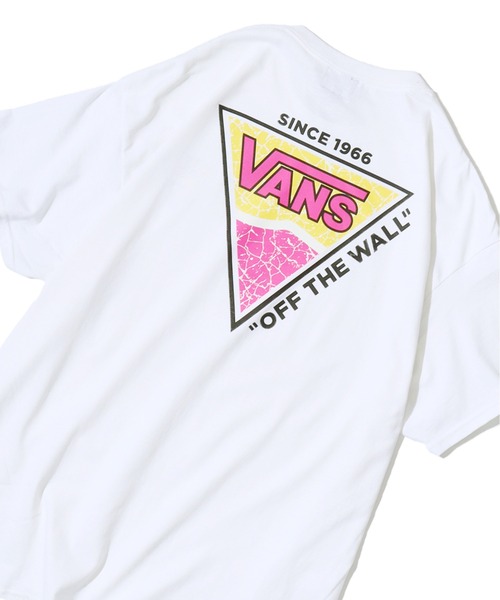 VANS（バンズ）の「VANS/ヴァンズ M TRIANGLE LOGO TEE  トライアングルロゴTシャツ 半袖（Tシャツ/カットソー・メンズ・ホワイト/ブラック/ベージュ・M/L/XL）」の14枚目の写真