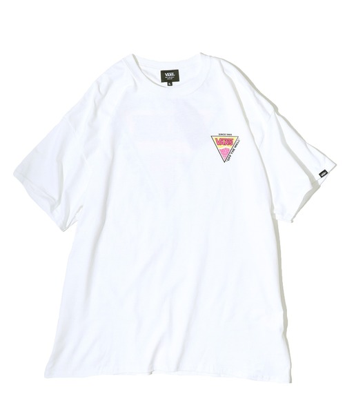 VANS（バンズ）の「VANS/ヴァンズ M TRIANGLE LOGO TEE  トライアングルロゴTシャツ 半袖（Tシャツ/カットソー・メンズ・ホワイト/ブラック/ベージュ・M/L/XL）」の12枚目の写真