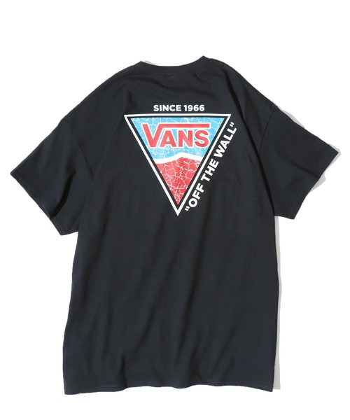 VANS（バンズ）の「VANS/ヴァンズ M TRIANGLE LOGO TEE  トライアングルロゴTシャツ 半袖（Tシャツ/カットソー・メンズ・ホワイト/ブラック/ベージュ・M/L/XL）」の16枚目の写真