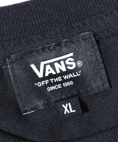VANS（バンズ）の「VANS/ヴァンズ M TRIANGLE LOGO TEE  トライアングルロゴTシャツ 半袖（Tシャツ/カットソー・メンズ・ホワイト/ブラック/ベージュ・M/L/XL）」の5枚目の写真