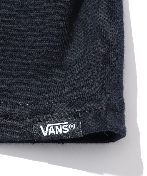 VANS（バンズ）の「VANS/ヴァンズ M TRIANGLE LOGO TEE  トライアングルロゴTシャツ 半袖（Tシャツ/カットソー・メンズ・ホワイト/ブラック/ベージュ・M/L/XL）」の7枚目の写真